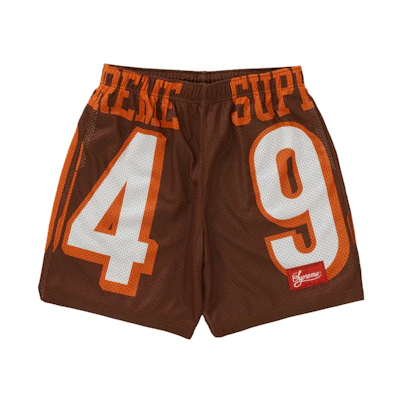 Supreme 94 Jersey Short Brown