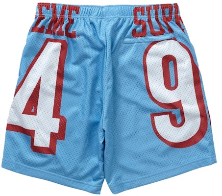 Supreme 94 Jersey Short Light Blue Lookbook Supreme 94 Jersey Short Light Blue