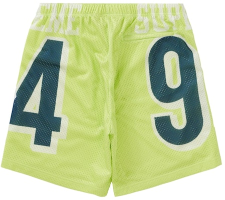 Supreme 94 Jersey Short Lime Lookbook Supreme 94 Jersey Short Lime