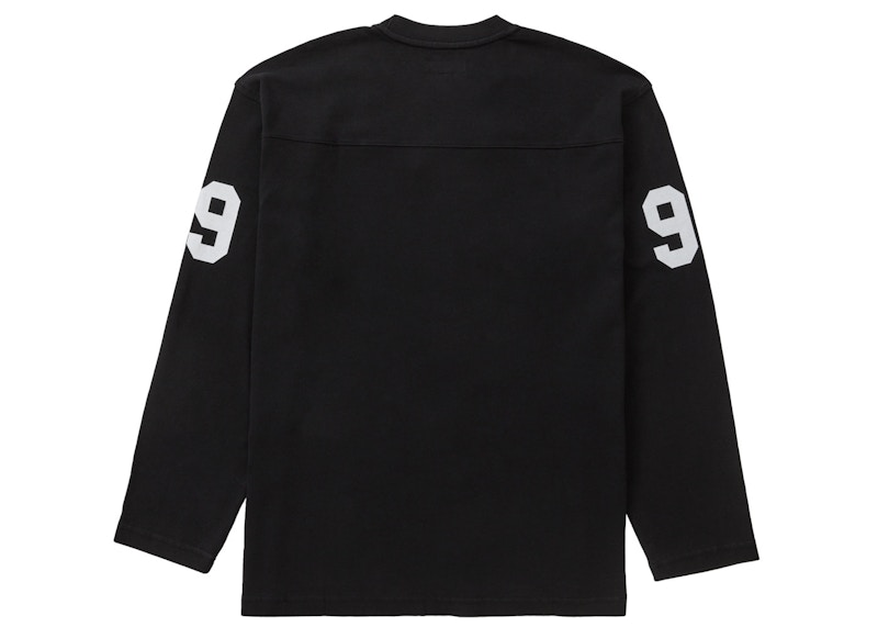 Order シュプリーム 99 L/S フットボールトップ ブラック
