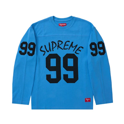 Supreme 99 L/S Football Top Blue