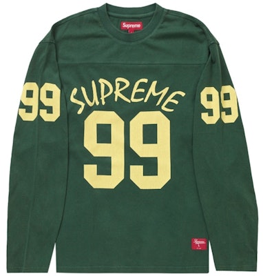 Supreme 99 长袖足球上衣 绿色 Buy Supreme 99 长袖足球上衣 绿色