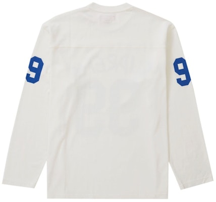 Supreme 99 Camiseta Manga Larga Fútbol Blanca Order Supreme 99 Camiseta Manga Larga Fútbol Blanca