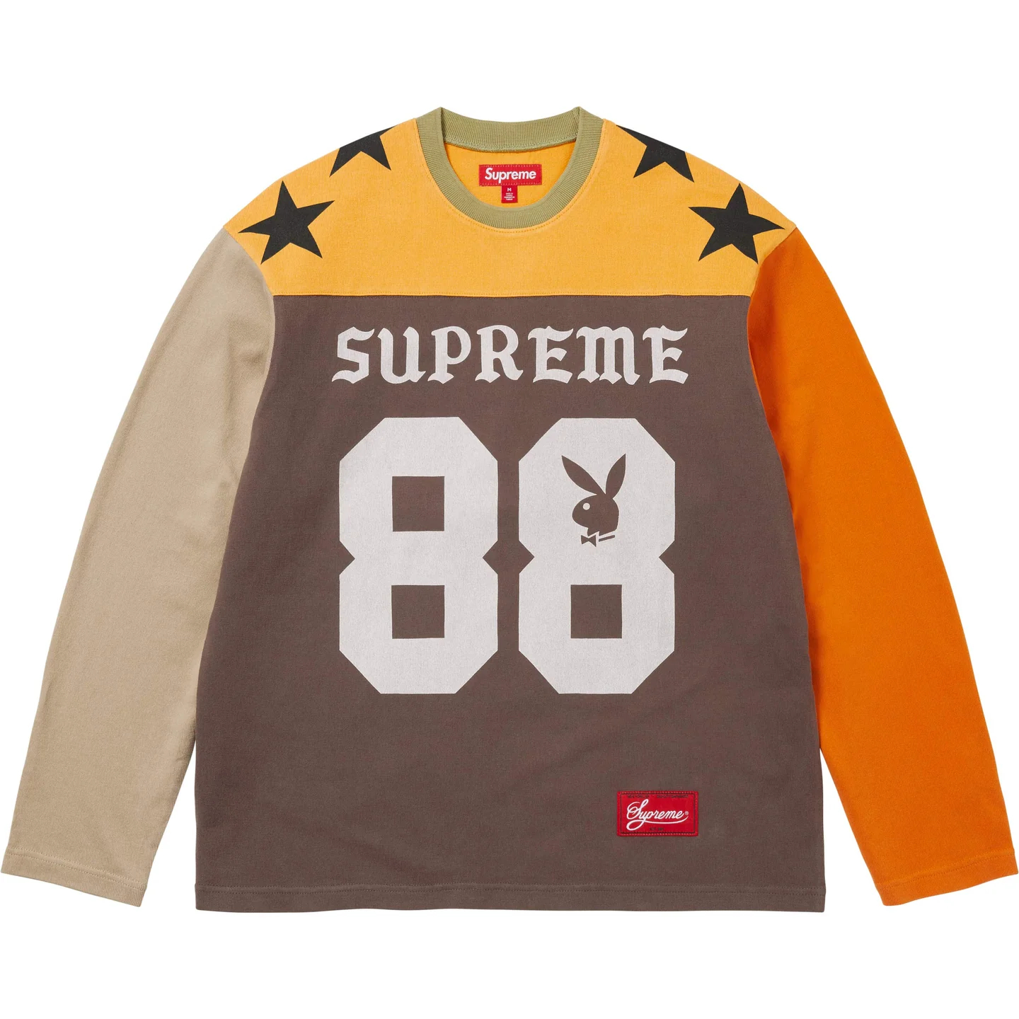 Supreme × Playboy SS26 WEEK3 L/S Football Top Pullover Unisex Streetwear Shirt SUP-SS26-043