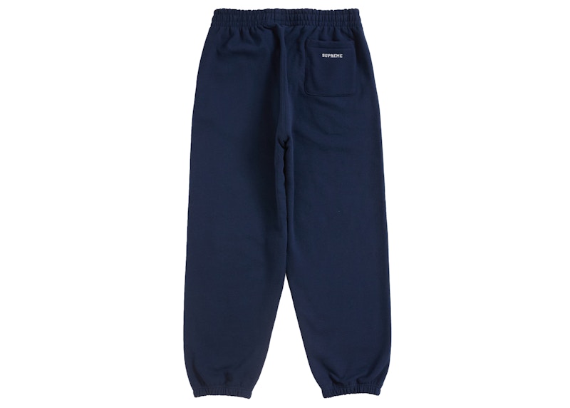 Order シュプリーム $ スウェットパンツ ネイビー