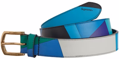 Supreme®/Emilio Pucci® Belt Blue Supreme®/Emilio Pucci® Belt Blue