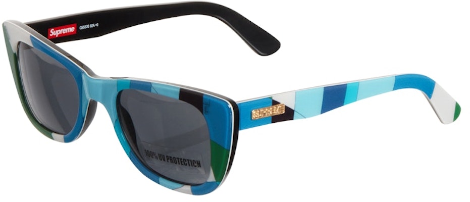 Supreme®/Emilio Pucci® Cat Sunglasses Blue Buy Supreme®/Emilio Pucci® Cat Sunglasses Blue