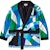 Supreme®/Emilio Pucci® Silk Smoking Jacket Blue