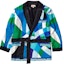 Buy Supreme®/Emilio Pucci® Silk Smoking Jacket Blue
