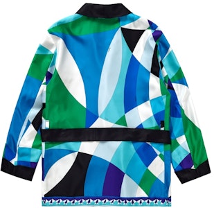 Chaqueta de Seda Supreme®/Emilio Pucci® Smoking Azul Lookbook Chaqueta de Seda Supreme®/Emilio Pucci® Smoking Azul