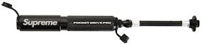 Order Supreme®/Lezyne Pocket Drive Pro 黑色自行车打气筒