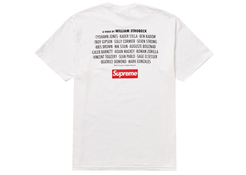 Order Supreme「Play Dead」白色T恤