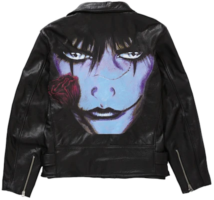 Jaket Kulit Hitam Supreme/Schott 'The Crow' Perfecto Buy Jaket Kulit Hitam Supreme/Schott 'The Crow' Perfecto