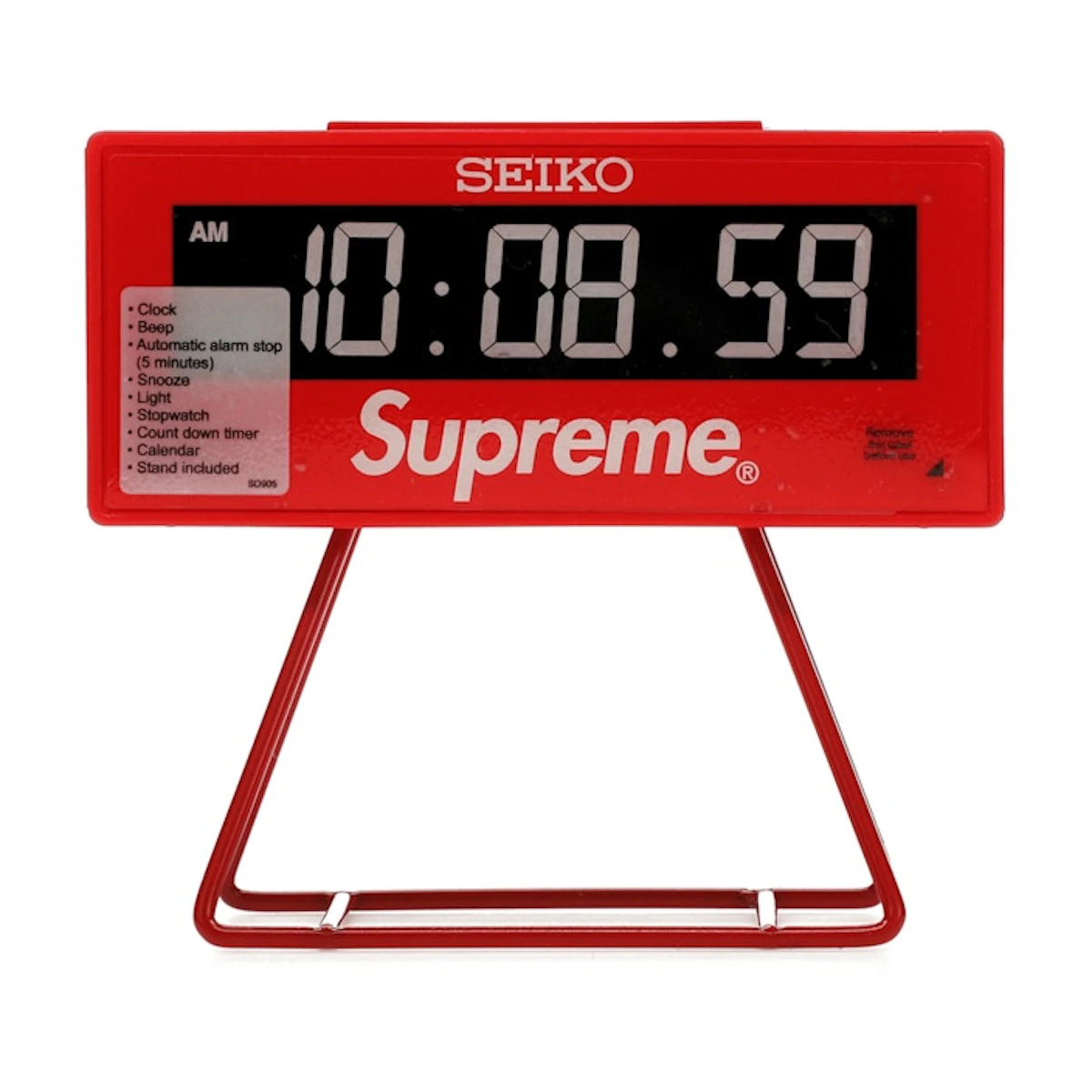 Supreme®/Seiko Marathon Clock