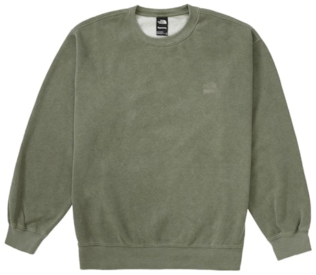 Supreme®/The North Face® 橄榄色颜料印花圆领衫 Buy Supreme®/The North Face® 橄榄色颜料印花圆领衫