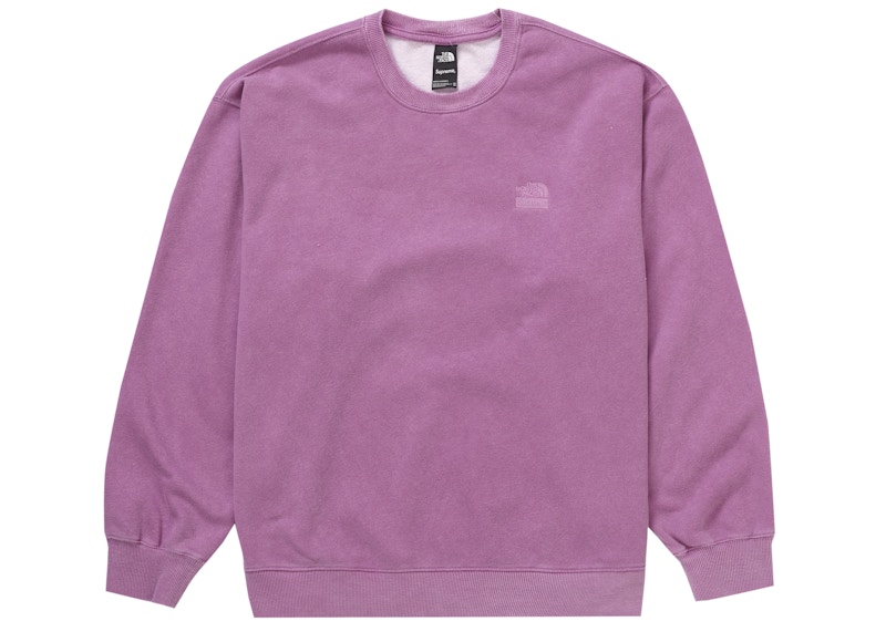 Supreme®/The North Face® Pigment Printed Crewneck Pink