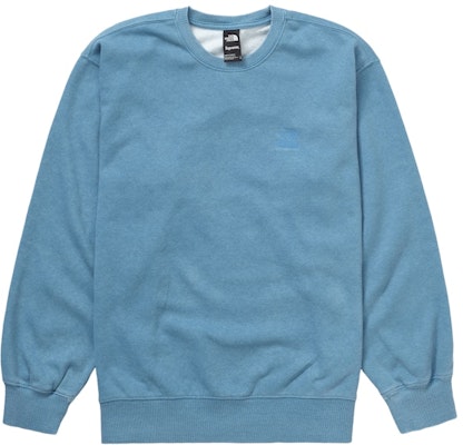 Supreme®/The North Face® Pigment Printed Crewneck Turquoise Buy Supreme®/The North Face® Pigment Printed Crewneck Turquoise