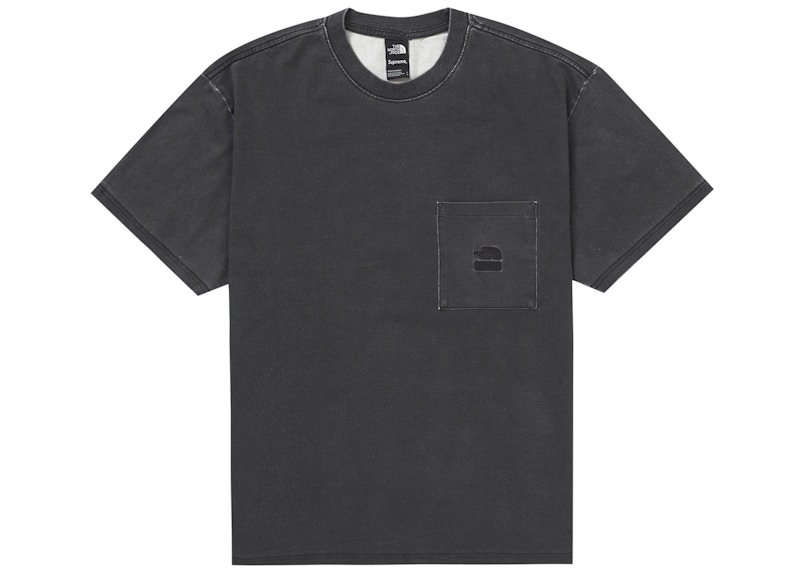 Supreme®/The North Face® Pigment Printed Pocket Tee Black