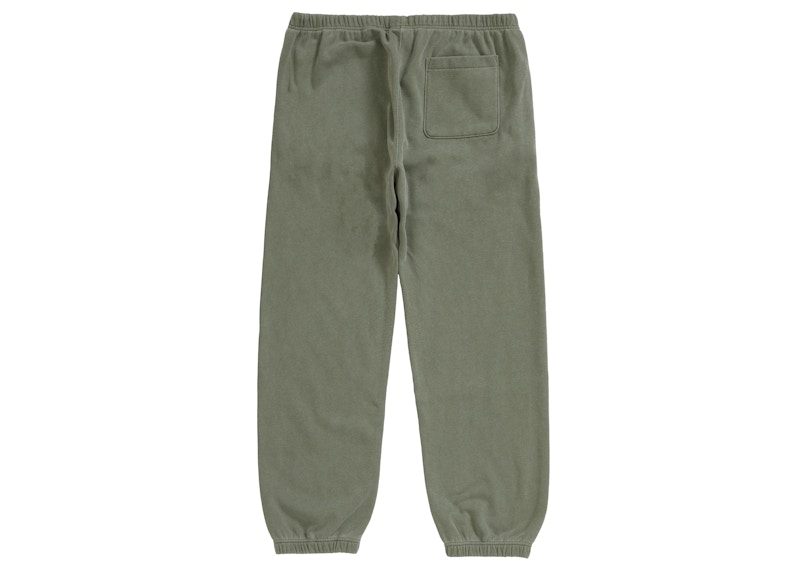 Order Supreme/The North Face Celana Panjang Pigmen Cetak Zaitun