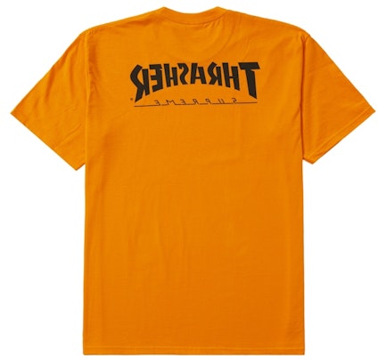 Supreme®/Thrasher® Kaos Game Warna Oranye Order Supreme®/Thrasher® Kaos Game Warna Oranye