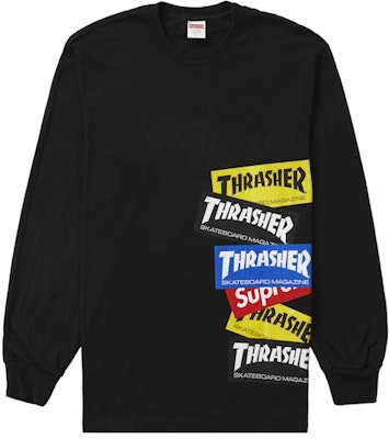 Supreme®/Thrasher® マルチロゴ ロンT (黒)
Buy Supreme®/Thrasher® マルチロゴ ロンT (黒)