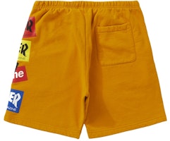 Seluar Pendek Supreme/Thrasher Multi Logo Emas Order Seluar Pendek Supreme/Thrasher Multi Logo Emas