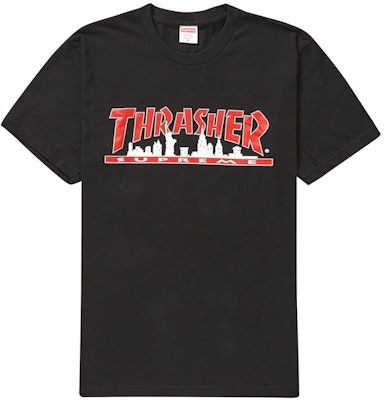 Kaos Hitam Supreme®/Thrasher® Skyline Buy Kaos Hitam Supreme®/Thrasher® Skyline
