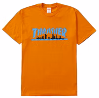 Supreme®/Thrasher® Skyline Tee Orange Supreme®/Thrasher® Skyline Tee Orange