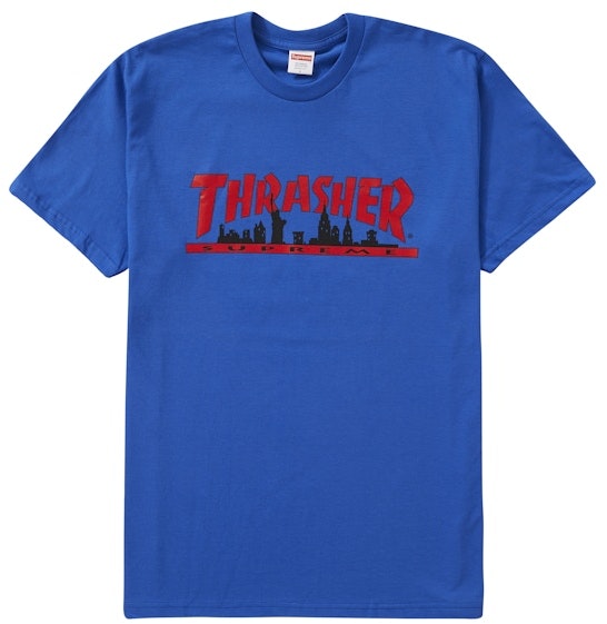 supreme-thrasher-skyline-tee-royal