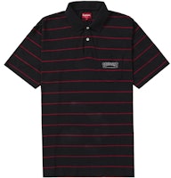 Supreme®/Thrasher® Stripe Polo Black Supreme®/Thrasher® Stripe Polo Black