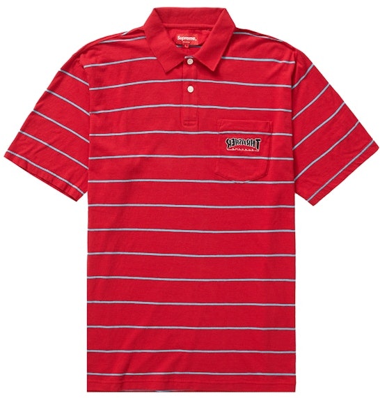 supreme-thrasher-stripe-polo-red