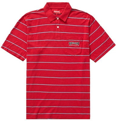Supreme®/Thrasher® ストライプポロ (赤)
Buy Supreme®/Thrasher® ストライプポロ (赤)
