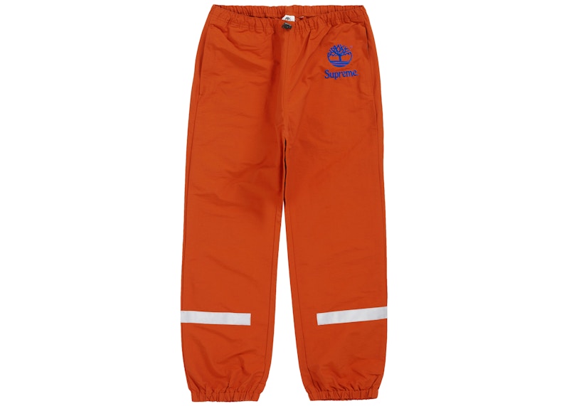 Supreme®/Timberland® Reflective Taping Track Pant Rust