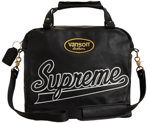 Supreme®/Vanson Leathers® Spider Web Bag Black Buy Supreme®/Vanson Leathers® Spider Web Bag Black