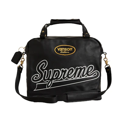 Supreme®/Vanson Leathers® Spider Web Bag Black