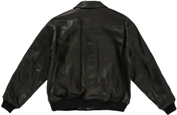 Supreme A.PRESSE Leather Jacket Black Lookbook Supreme A.PRESSE Leather Jacket Black