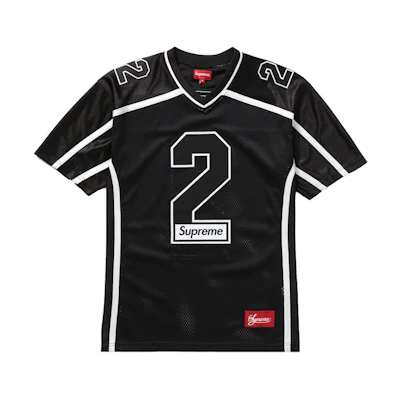 Supreme Above All Football Jersey Black