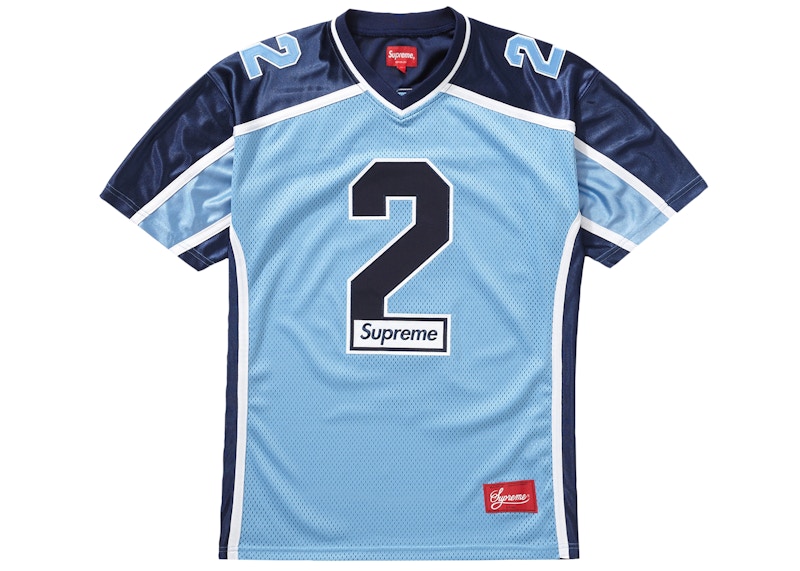 Buy Supreme Above All Jersi Bola Warna Biru Muda