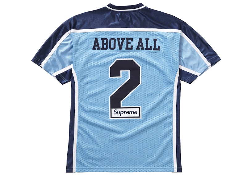 Order Supreme Above All Jersi Bola Warna Biru Muda