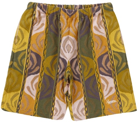 Supreme Abstract Textured Knit Short Dark Olive Buy Supreme Abstract Textured Knit Short Dark Olive