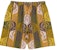 Supreme Abstract Textured Knit Short Dark Olive