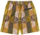 Supreme Abstract Textured Knit Short Dark Olive