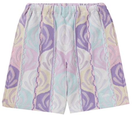 Supreme Abstract Textured Knit Short Pale Blue Buy Supreme Abstract Textured Knit Short Pale Blue