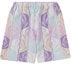 Buy Supreme Abstract Textured Knit Short Pale Blue