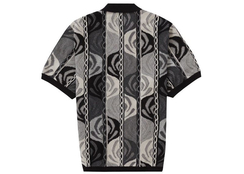 トップス Supreme Abstract Textured Zip Up Polo Abstract Textured Zip Up Polo – Supreme