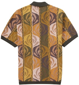 Supreme抽象纹理拉链Polo深橄榄绿 Order Supreme抽象纹理拉链Polo深橄榄绿