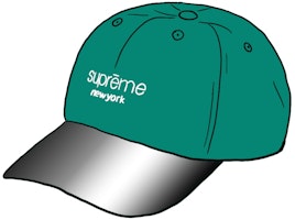 Supreme Acrylic Visor 6-Panel Green Supreme Acrylic Visor 6-Panel Green