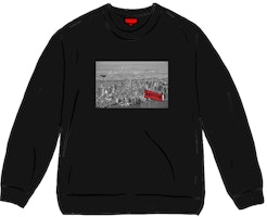 Supreme Aerial Crewneck Black
