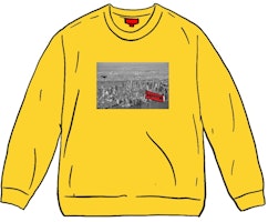 Supreme Aerial Crewneck Lemon Supreme Aerial Crewneck Lemon