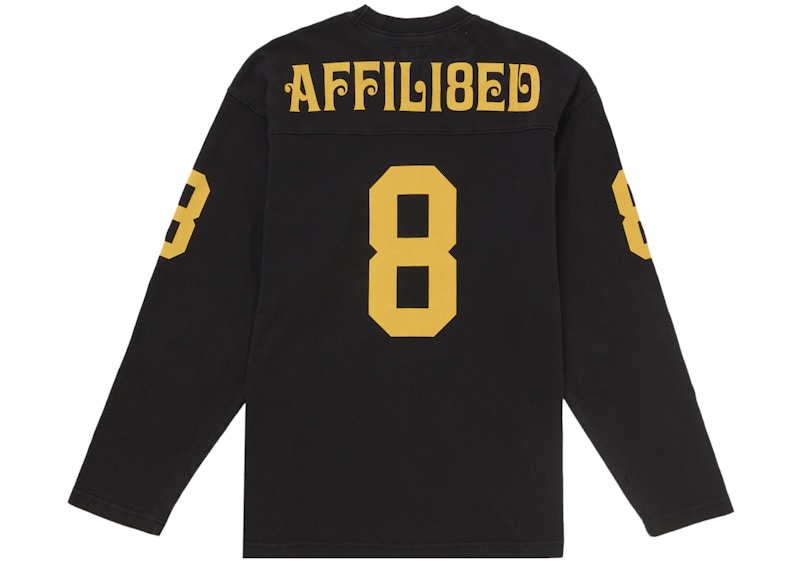 Order Supreme Affiliated L/S Football Top Hitam